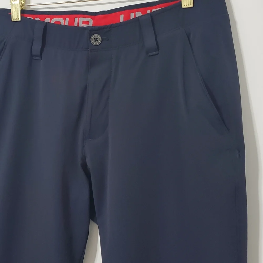 Under Armour Men's Black Golf Chinos 32 Waist - Picture 2 of 6